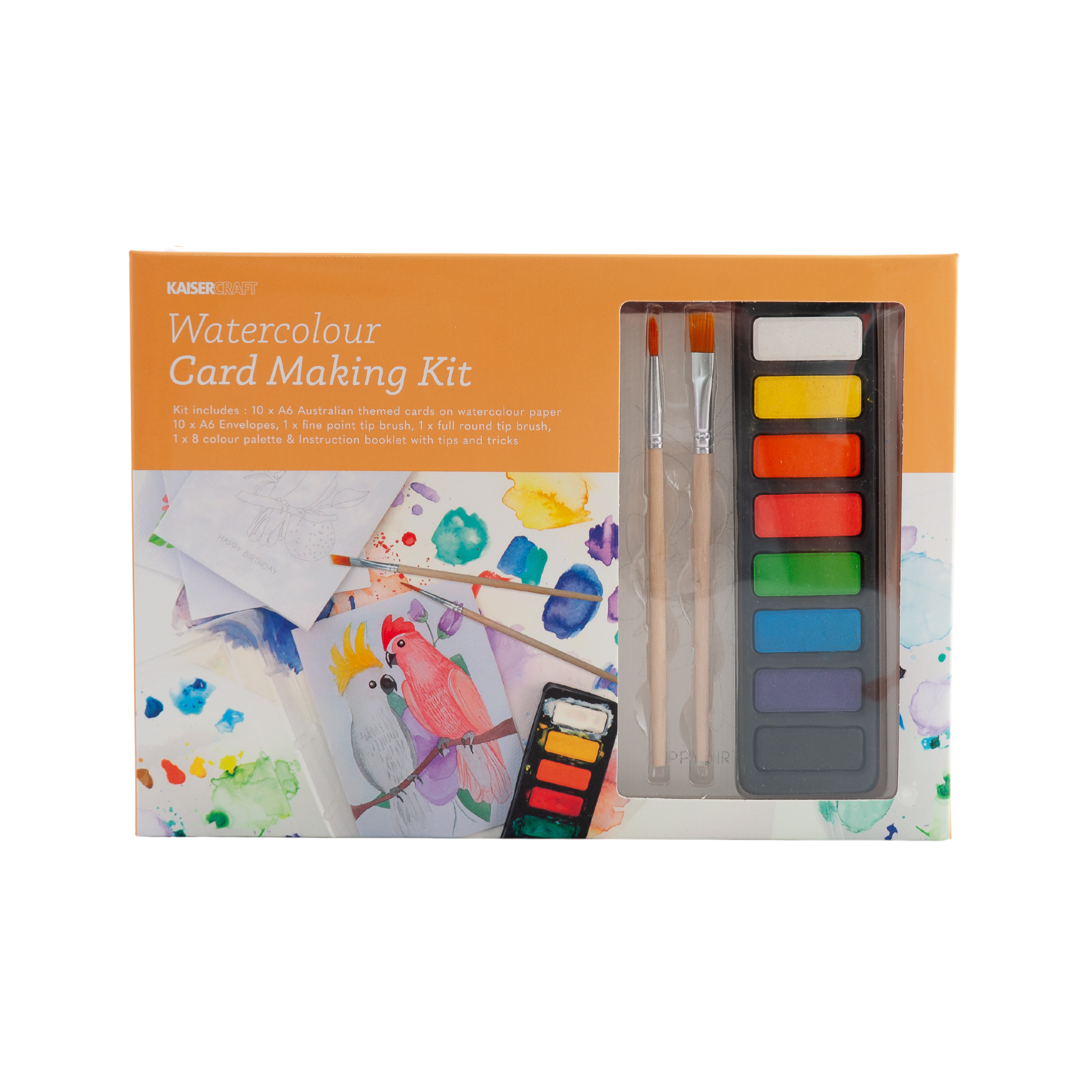 Watercolour Card Making Kit - AUSTRALIANA